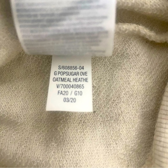 Pop Sugar X Old Navy Sweatshirt Hoodie Graphic Large 10-12  “Radiate Good Vibes - Picture 5 of 6